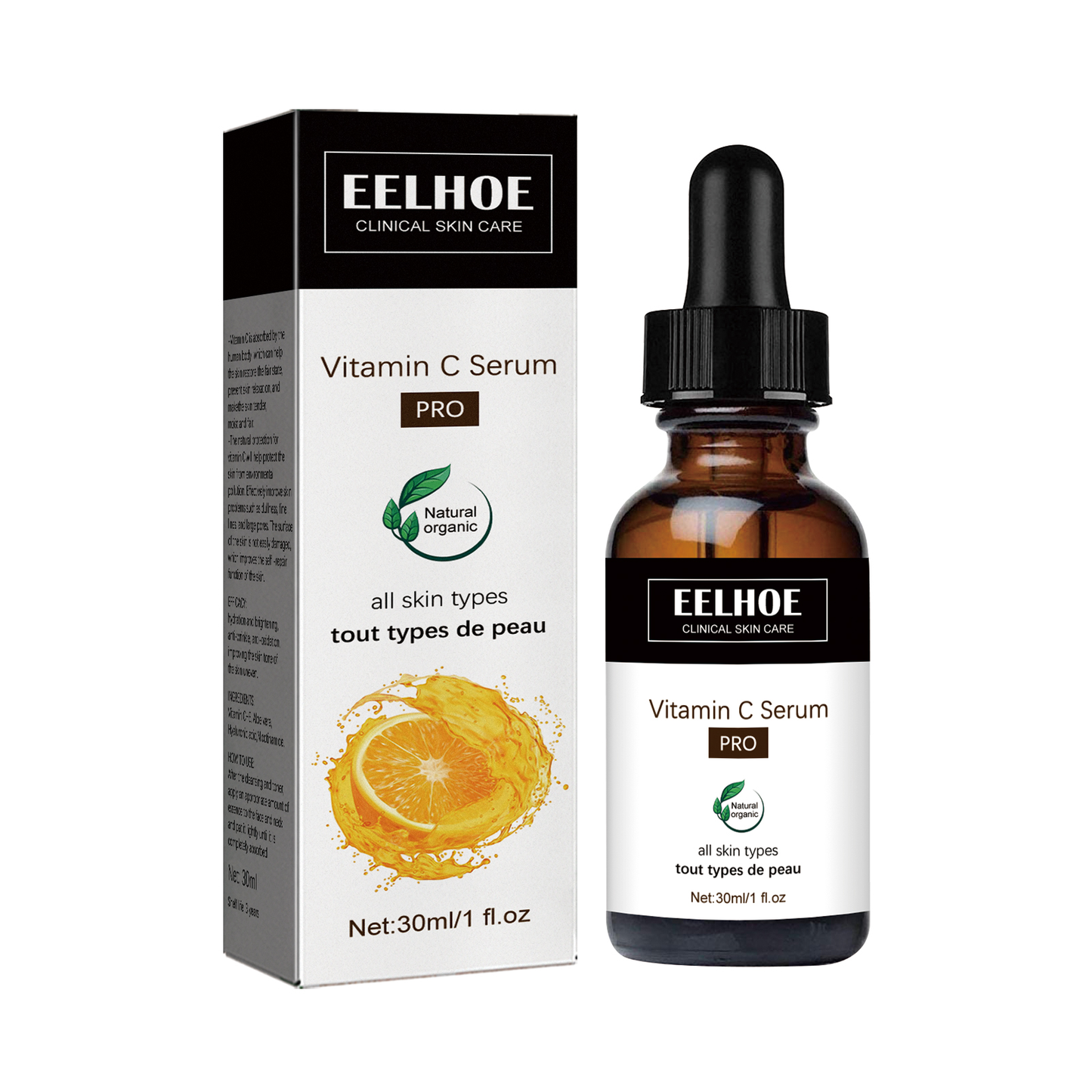 Vitamin C Brightening Serum 30ml bottle and box