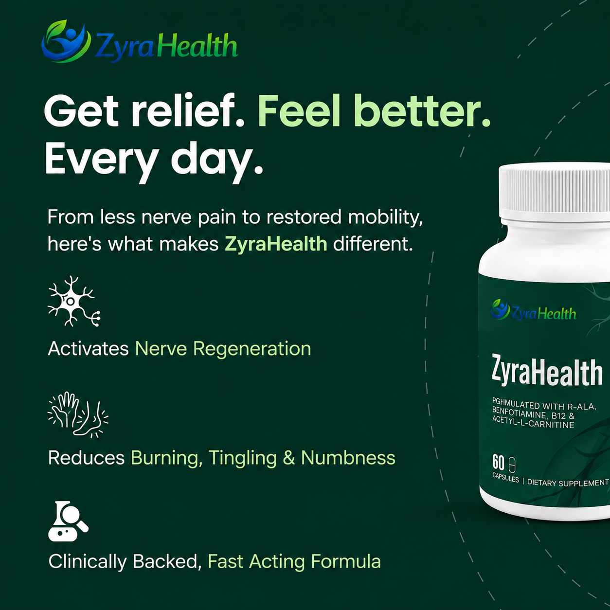 Nerve Restore R-Alpha Lipoic