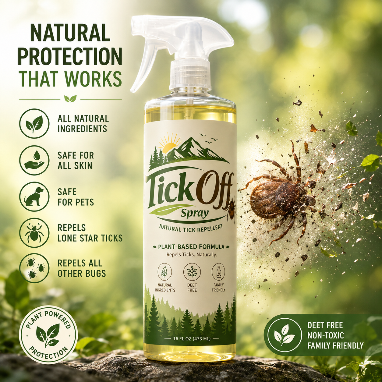 TickOff Repellent Spray