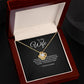 To My Wife Love Knot necklace gift — additional view