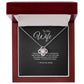 To My Wife necklace gift — finish and box options